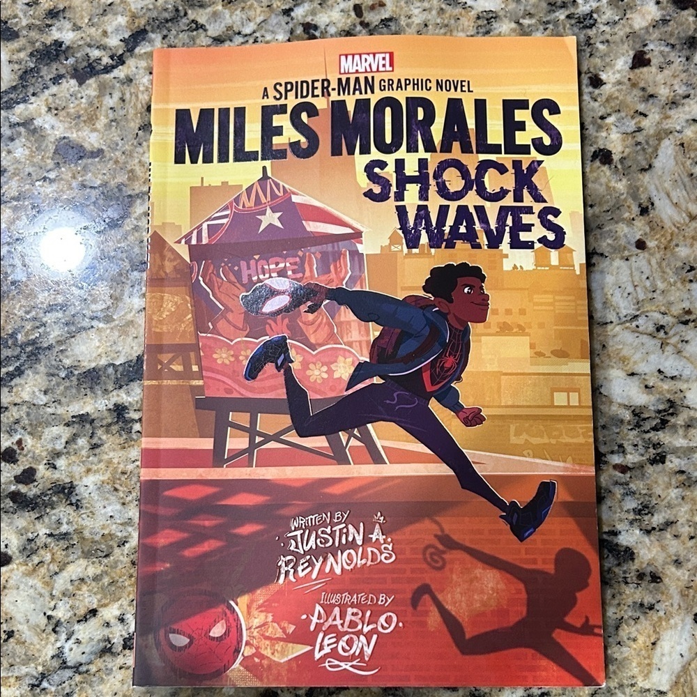 Marvel Miles Morales Graphic Novel by Justin A. Reynolds